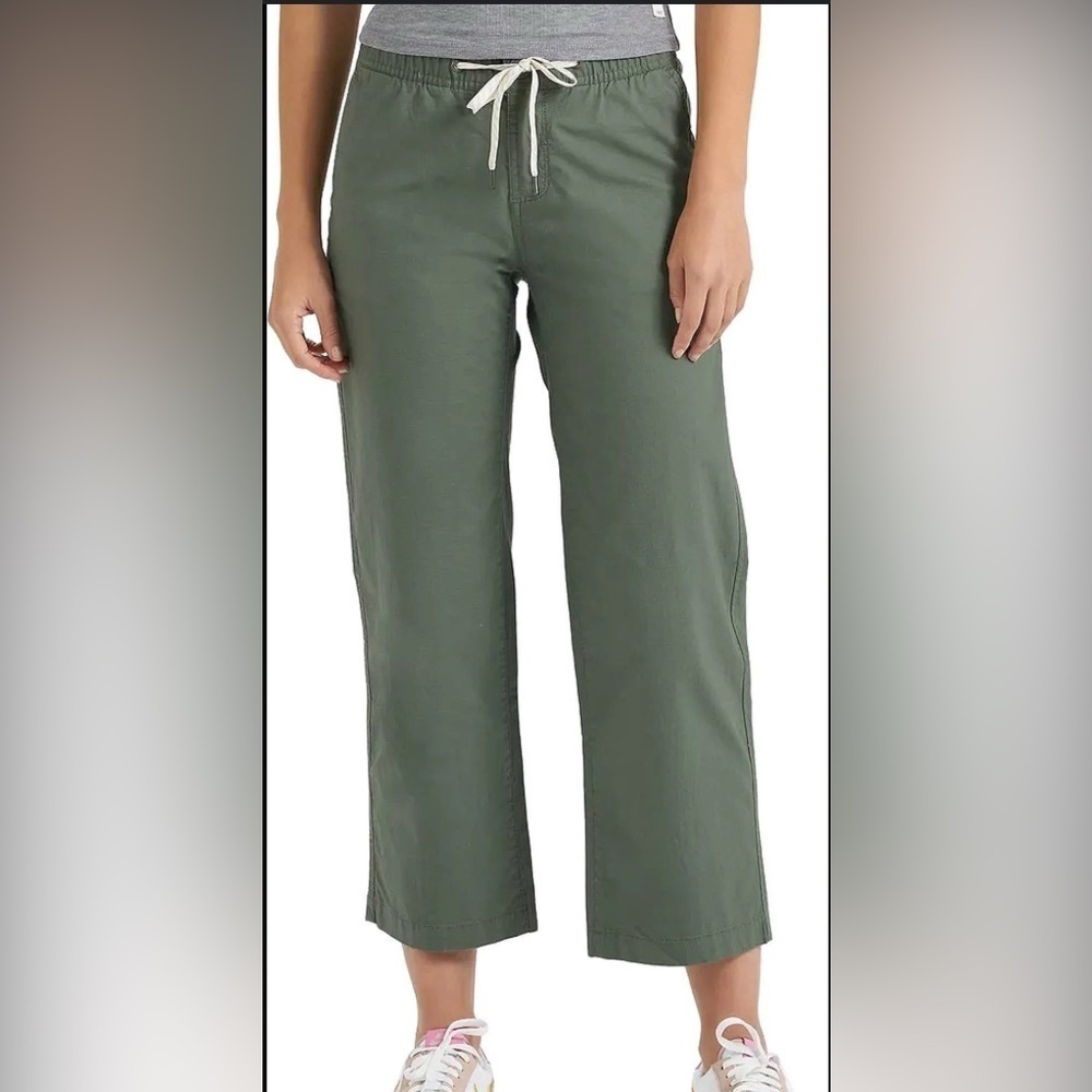 Vuori Ripstop Wide Leg Pant Green Size Medium